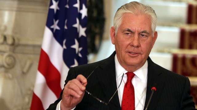 ABD Dışişleri Bakanı Rex Tillerson
