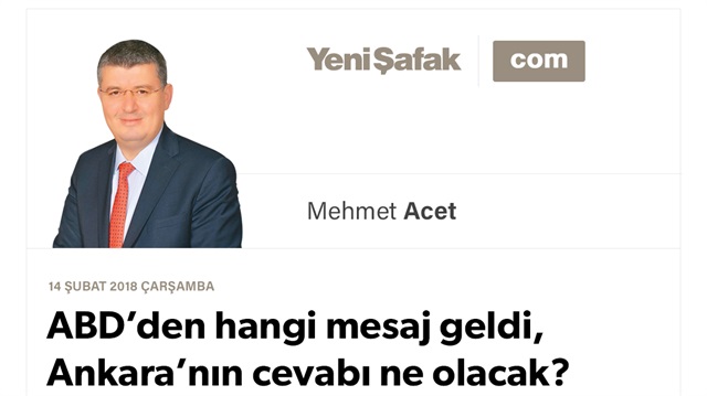ABD’den hangi mesaj geldi, Ankara’nın cevabı ne olacak?