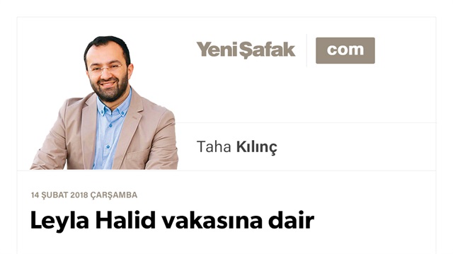 Leyla Halid vakasına dair
