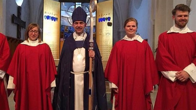 Vaxjö kenti Başpiskoposu Fredrik Modeus