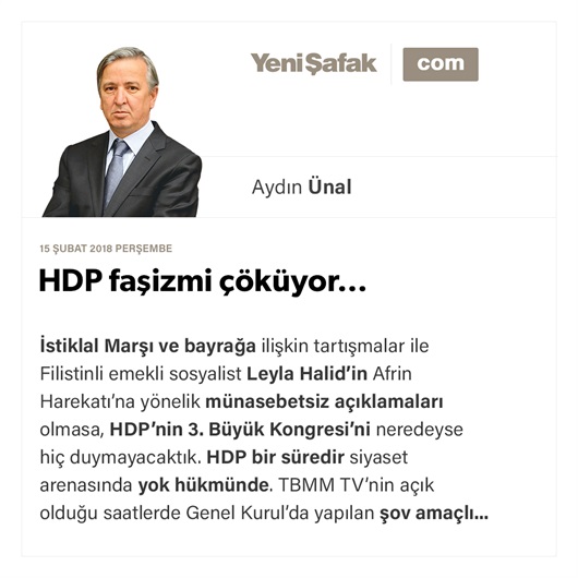 HDP faşizmi çöküyor…