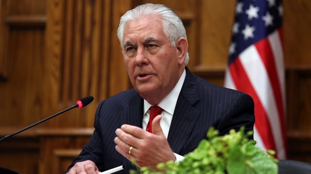 ABD Dışişleri Bakanı Rex Tillerson