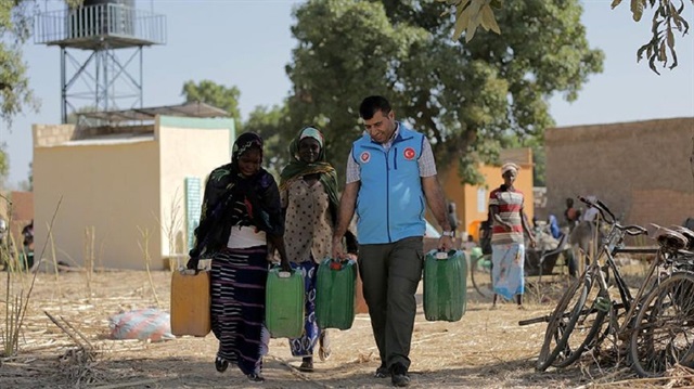 TDV Çad'a su istasyonu açtı