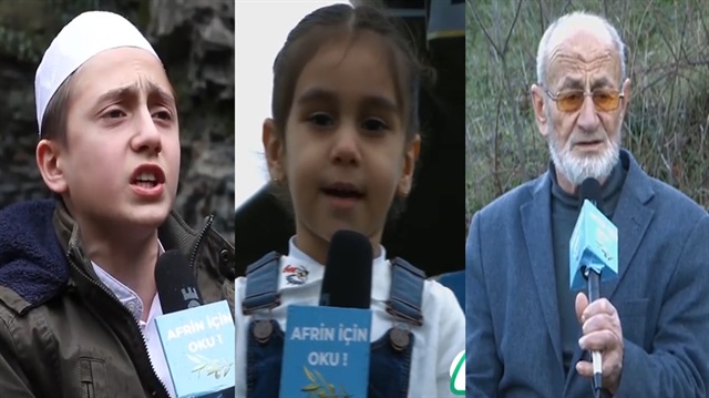Afrin Operasyonu için 'Fetih Suresi' okudular
