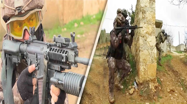 Teröristin korkulu rüyası JÖH ve PÖH bir arada Afrin'e girdi