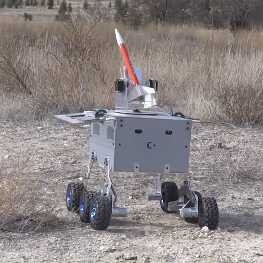 Üniversitelilerden Hava Savunma Robotu