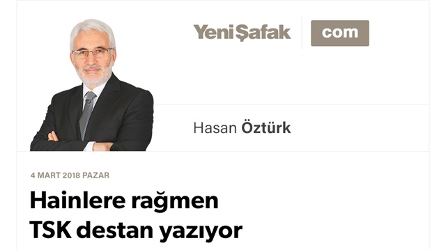 Hainlere rağmen TSK destan yazıyor