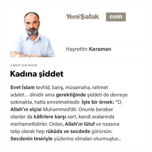 Kadına şiddet