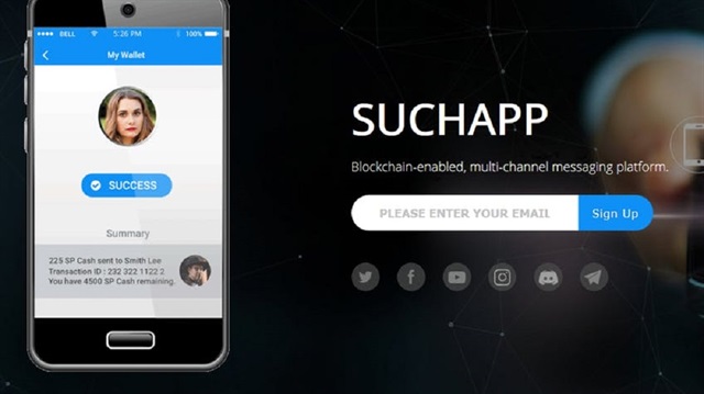 SuchApp, blokzincir etkileşimiyle yeni bir deneyim sunmayı hedefliyor.