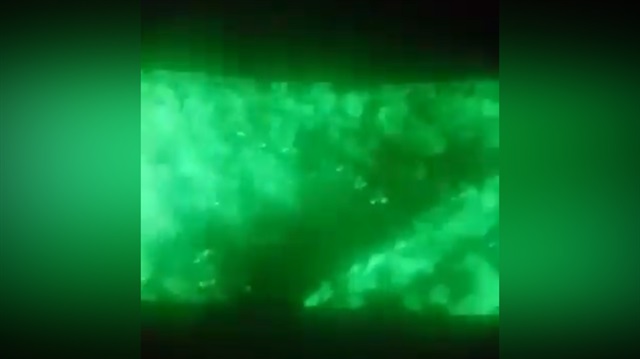 Afrin'de sızmaya çalışan teröristler böyle vuruldu!