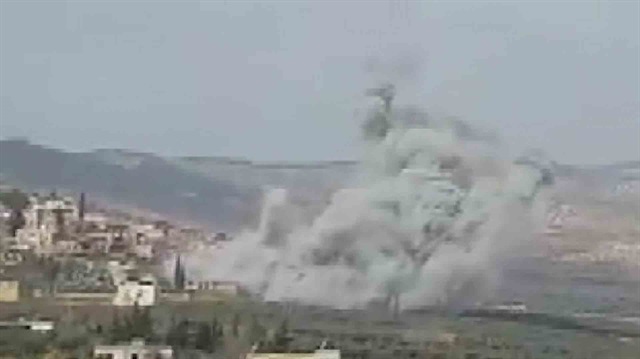 Türk savaş uçakları Cinderes'de terör hedeflerini böyle bombaladı