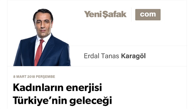 Kadınların enerjisi Türkiye’nin geleceği