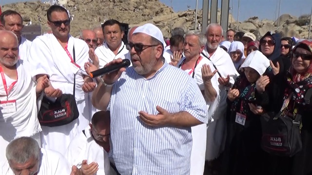 Arafat'ta Afrin'de destan yazan kahramanlara dua