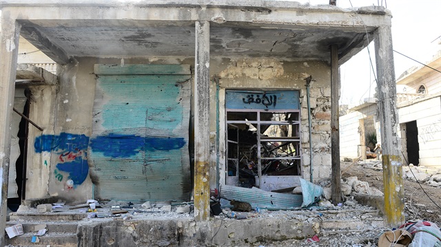 Afrin'deki tahribat gün yüzüne çıktı