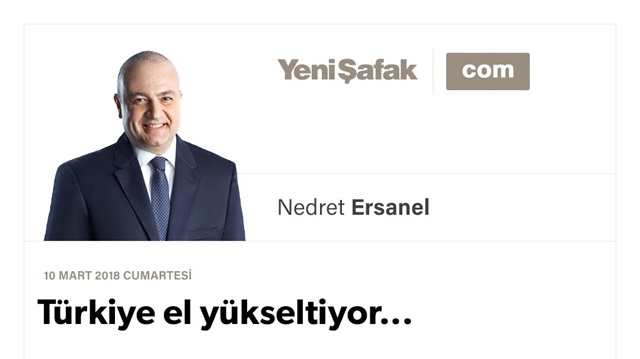 Türkiye el yükseltiyor...