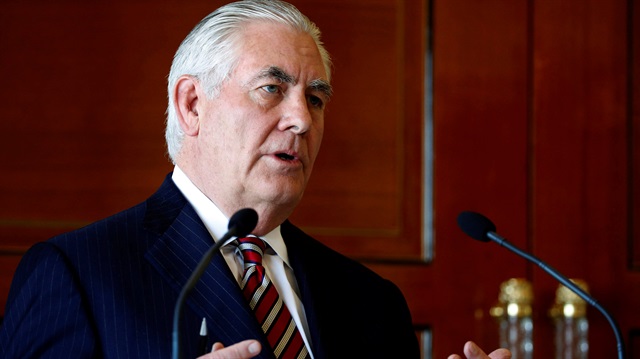 ABD Dışişleri Bakanı Rex Tillerson