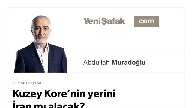 Kuzey Kore’nin yerini İran mı alacak?