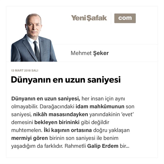 Dünyanın en uzun saniyesi