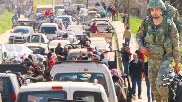 6 yıllık işgale son verme amaçlı başlatılan Zeytin Dalı Harekâtı kapsamında 217 yerleşim birimi PKK’lılardan temizlendi.