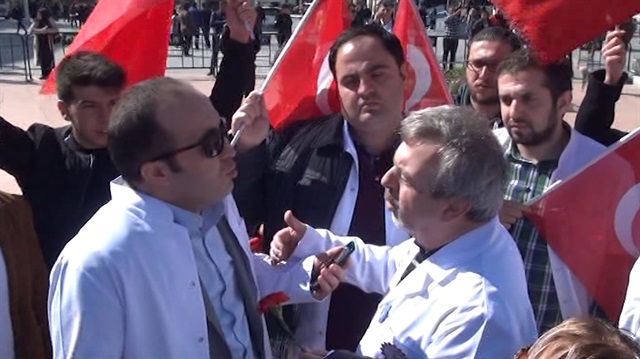 Taksim’de Tıp Bayramı gerginliği