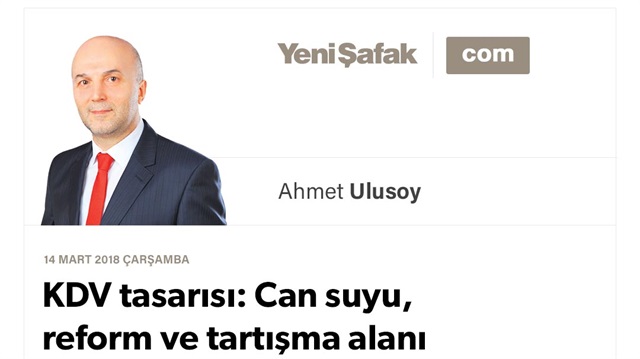 KDV tasarısı: Can suyu, reform ve tartışma alanı