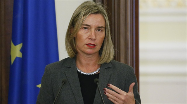 AB Dışişleri ve Güvenlik Politikaları Yüksek Temsilcisi Federica Mogherini