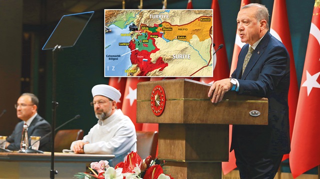 Cumhurbaşkanı Erdoğan, Suriye’de terör örgütlerine yönelik operasyonların süreceği mesajını verdi