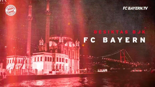 Bayern Münih'in Beşiktaş maçı tanıtımı büyük beğeni topladı