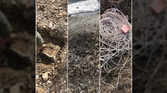 Hakkari'deki terör operasyonunda 550 kilogram patlayıcı imha edildi