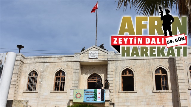 Zeytin Dalı Harekatı 59. gününe girdi.