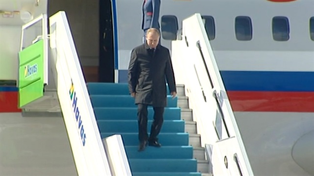 Rusya Devlet Başkanı Vladimir Putin, Ankara'da