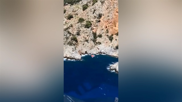 Muğla'da batan tekneyle ilgili yeni görüntüler