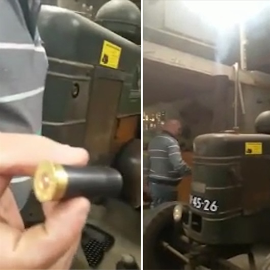Tüfek mermisi ile marş alan 88 yıllık traktör