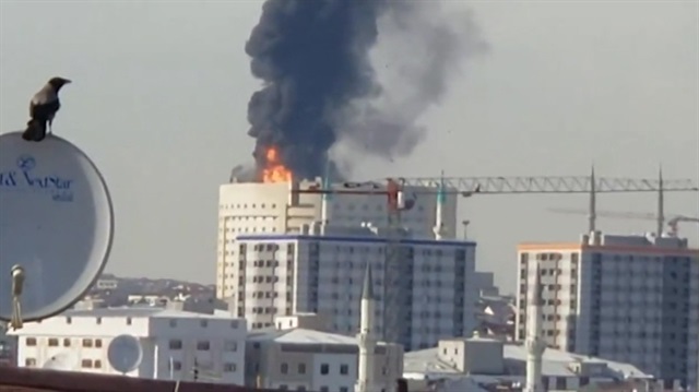 Taksim Eğitim ve Araştırma Hastanesinde yangın çıktı