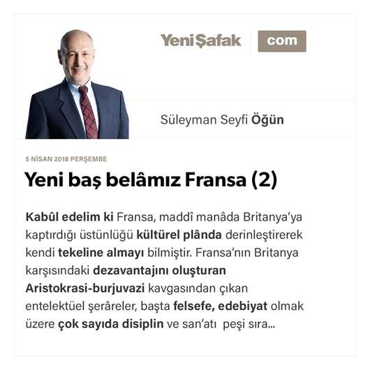 Yeni baş belâmız Fransa (2)