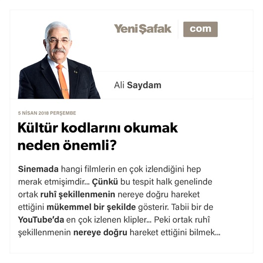 Kültür kodlarını okumak neden önemli?