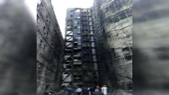 Taksim Eğitim Araştırma Hastanesinde yangının çıktığı yer ilk kez görüntülendi