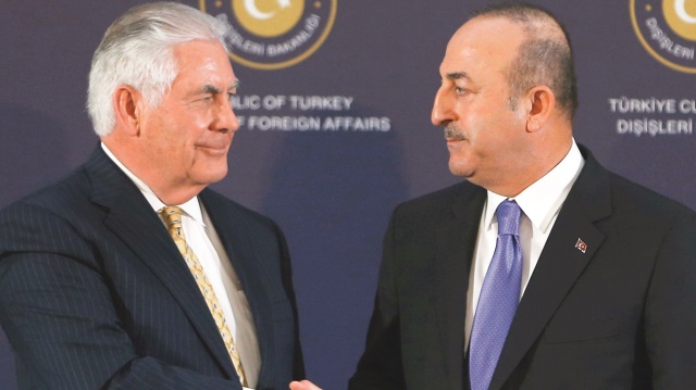 Rex Tillerson - Mevlüt Çavuşoğlu