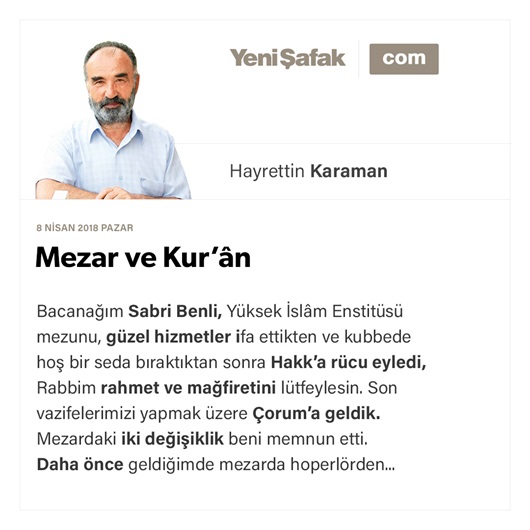 Mezar ve Kur’ân