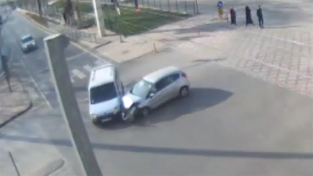 Kurallara uymayınca kaza yaptı