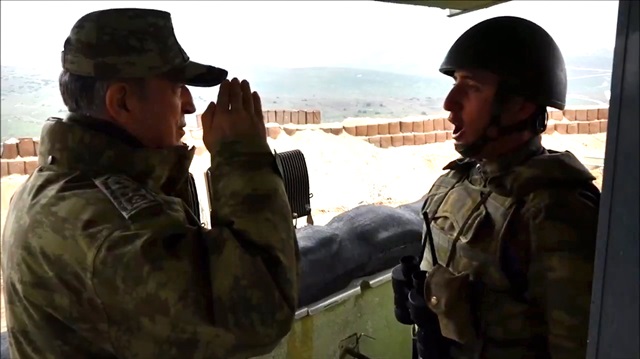 TSK'dan tüyleri diken diken 'hudut tekmili' videosu