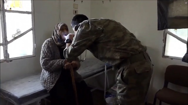 TSK Cinderes'de sağlık hizmetlerine ara vermiyor
