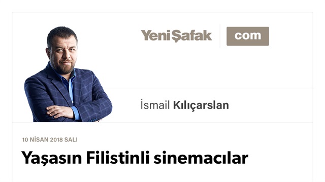 Yaşasın Filistinli sinemacılar