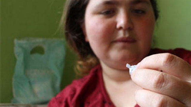 Doktorlar, 35 cisimden 4’ünün dikiş iğnesi kadar olduğunu söyledi.