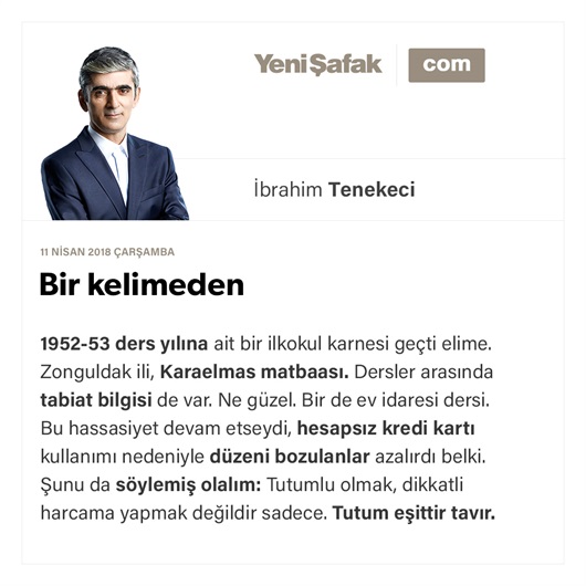 Bir kelimeden