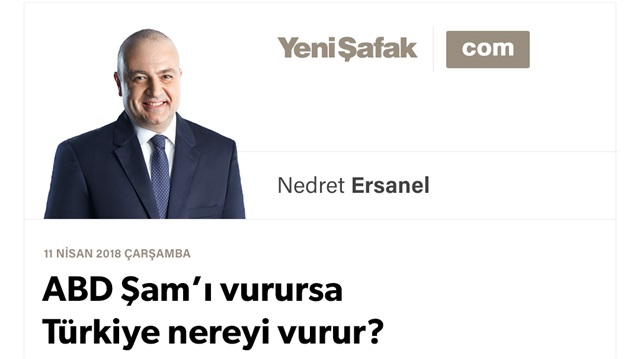 ABD Şam’ı vurursa Türkiye nereyi vurur?