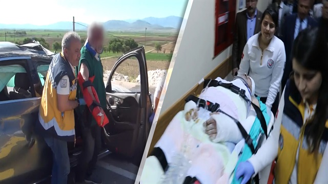 Esat Kabaklı'nın geçirdiği kaza sonrası görüntüler
