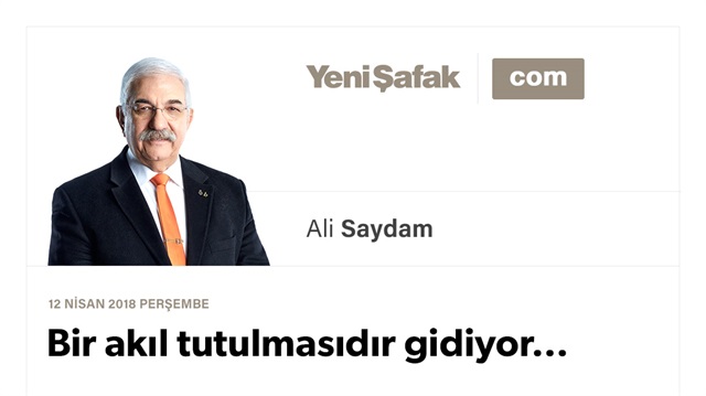 Bir akıl tutulmasıdır gidiyor…