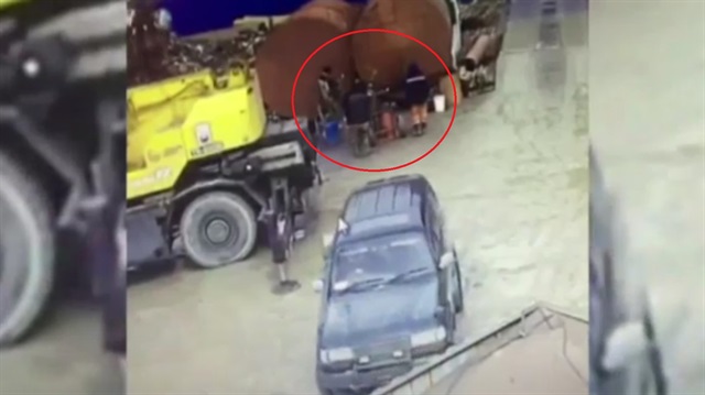 Yakıt deposu böyle patladı: 1 ölü, 2 yaralı