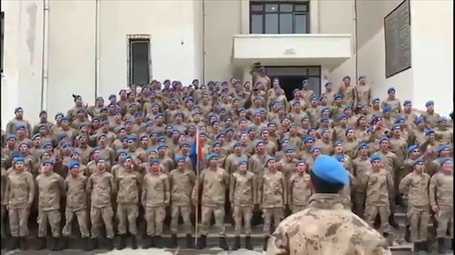 Foça Komando Okulu'nda düşmana korku salan komando andı